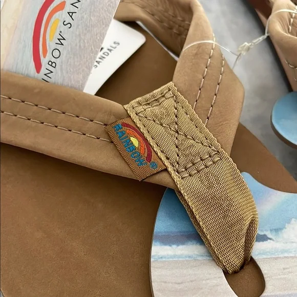 Rainbow Sierra Brown Sandals with 1” Straps NWT Size 11 (10.5-11.5) - Picture 2 of 9